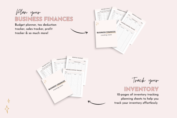 Printable Business Planner, A4 & US Letter Size pdf